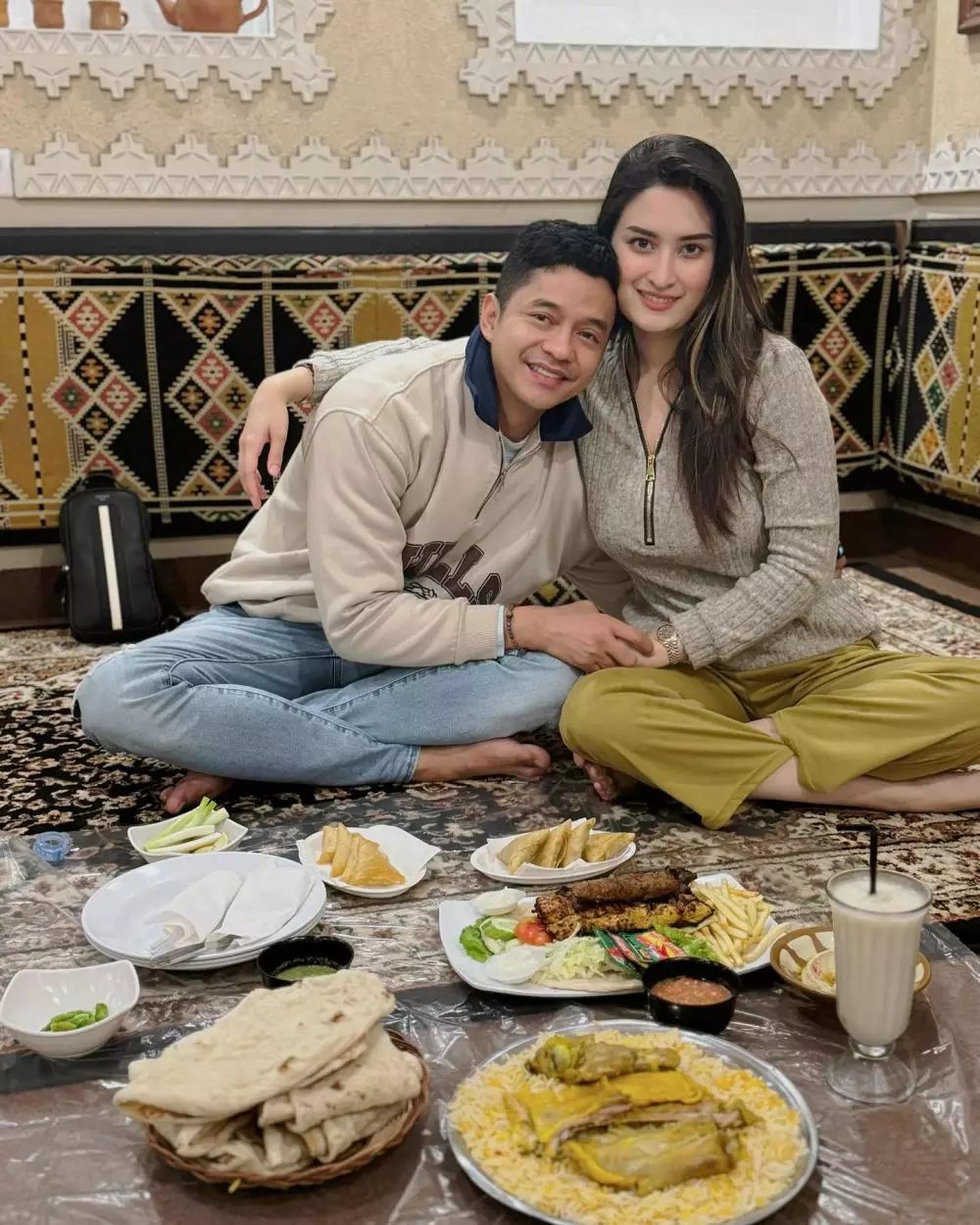 perjalanan cinta Adly Fairuz dan Angbeen Rishi © Instagram perjalanan cinta Adly Fairuz dan Angbeen Rishi © Instagram