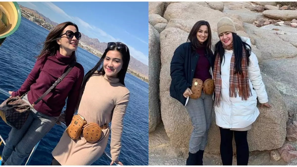 Bak kakak adik, begini 8 potret kebersamaan Felicya Angelista dan ibunda