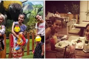 Penuh kehangatan dipikir saudara kembar, begini 10 momen kebersamaan tiga Waode bersaudara