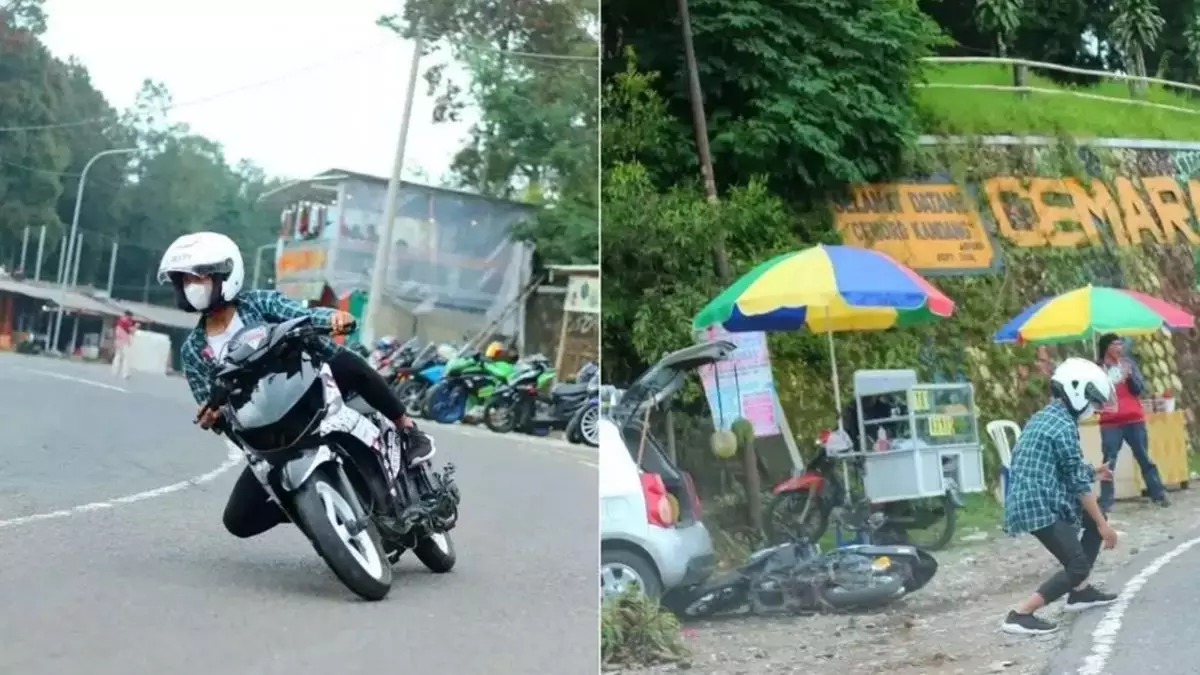 11 Momen apes sebelum orang jatuh, bikin deg-degan tapi susah nahan ketawa