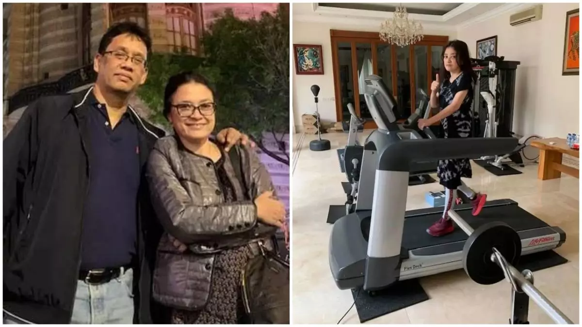 9 Potret rumah Ida Yulidina dan Menkeu Purbaya, mewah dua lantai, punya spot gym pribadi