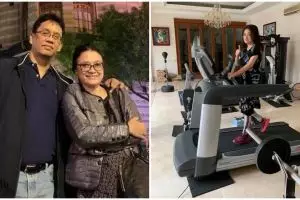 9 Potret rumah Ida Yulidina dan Menkeu Purbaya, mewah dua lantai, punya spot gym pribadi