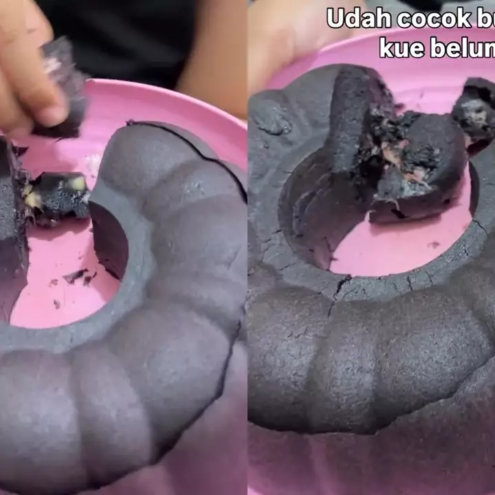 Terlihat lezat, bolu ketan buatan wanita ini ternyata punya tekstur bak batu, ketahui penyebabnya