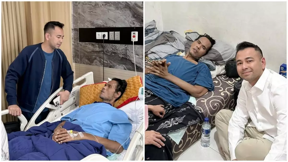 Raffi Ahmad tanggung biaya pengobatan dan rumah sakit, ini 9 potret Fahmi BO dirawat kamar VIP