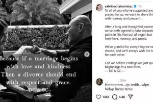 Pengakuan jujur Deddy Corbuzier dan Sabrina Chairunnisa soal perceraian, “kami berpisah dengan cinta”