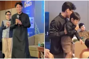 9 Potret Na Daehoon ikut kajian bareng tiga anak, sempat 'walkout' ketika disindir soal perceraiannya