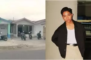 11 Potret rumah Betrand Peto di kampung, dapurnya beralas tanah jauh dari kata mewah