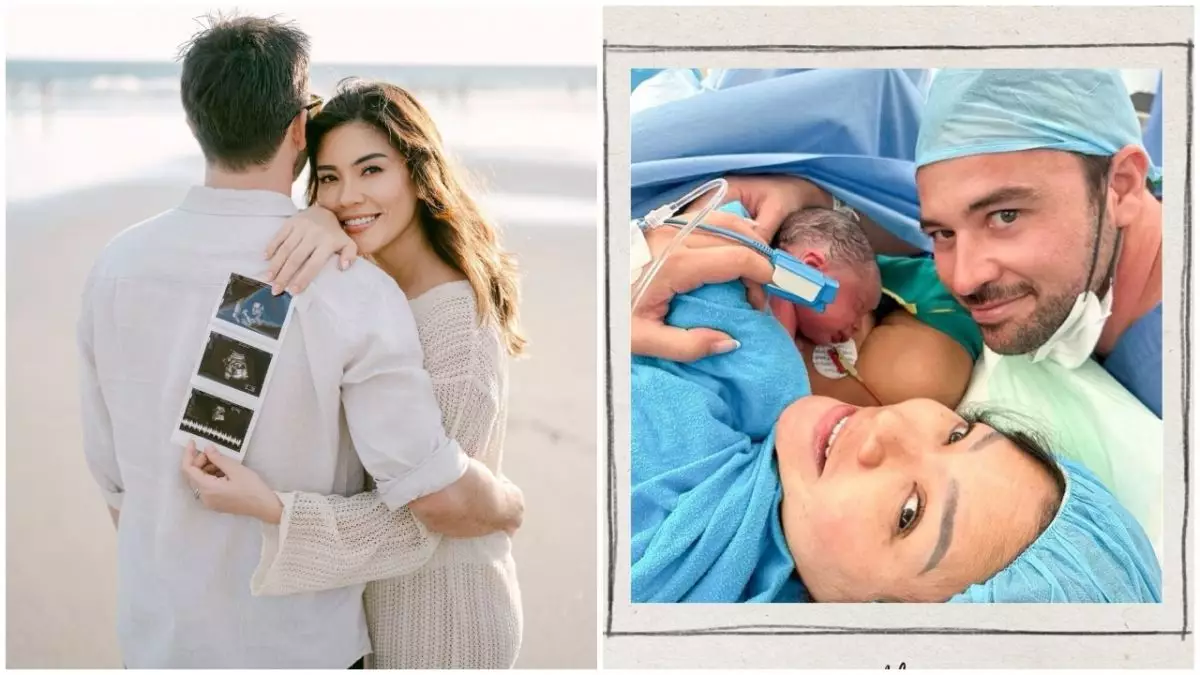 7 Tahun menanti momongan, 7 potret Aline Adita melahirkan di usia 45 usai 7 kali gagal bayi tabung