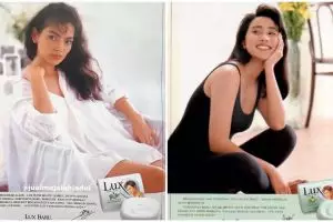 Potret lawas 9 seleb jadi model sabun Lux 90-an, pesona Ida Yulidina istri Menkeu Purbaya manglingi