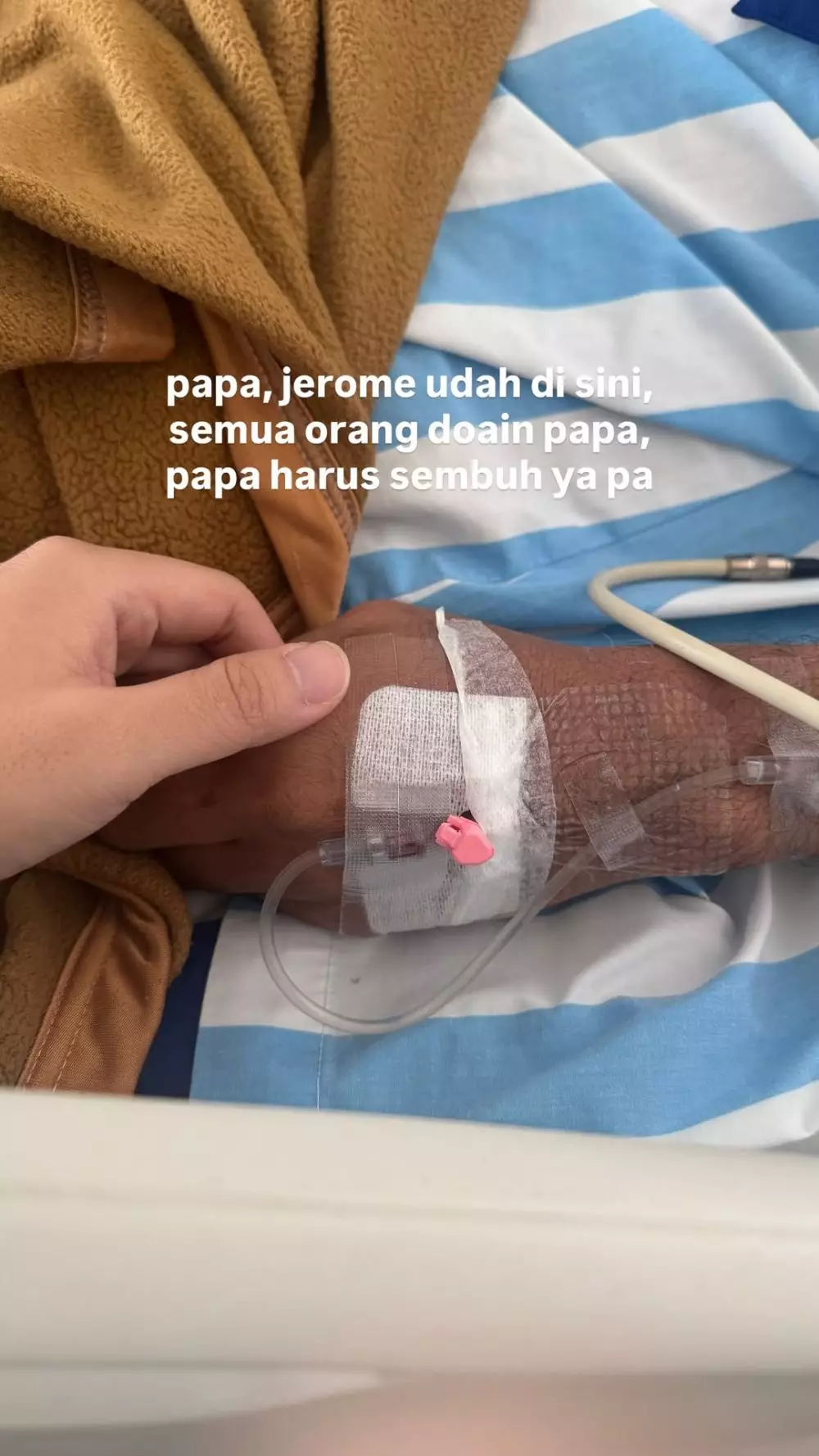 Ayah jerome polin meninggal dunia © 2025 Instagram