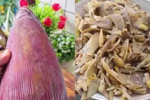 Jantung pisang kerap menghitam saat direbus? Coba tambah garam dan 1 bahan dapur ini biar lebih cerah