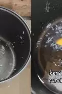 Bukan direbus atau direndam semalaman, ini trik atasi kerak nasi di panci rice cooker dalam 10 menit