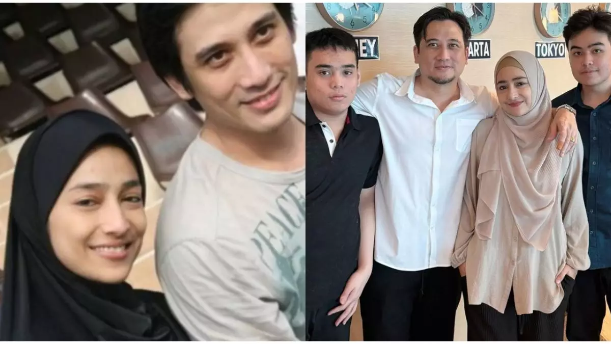 Dulu eksis jadi artis kini mulai dari 0 di Kanada, ini 9 potret lawas Cindy Fatikasari dan suami