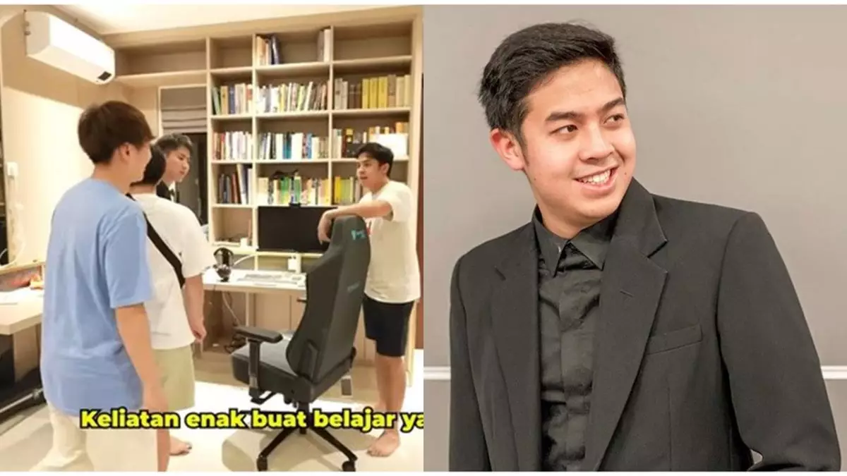 13 Potret rumah kado Jerome Polin buat mendiang ayah sebelum meninggal, mewah di kawasan elit Surabaya