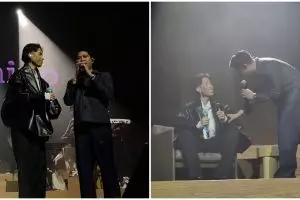 9 Potret Vidi Aldiano berwajah pucat manggung di konser Laleilmanino, semangatnya bikin hati tersentuh