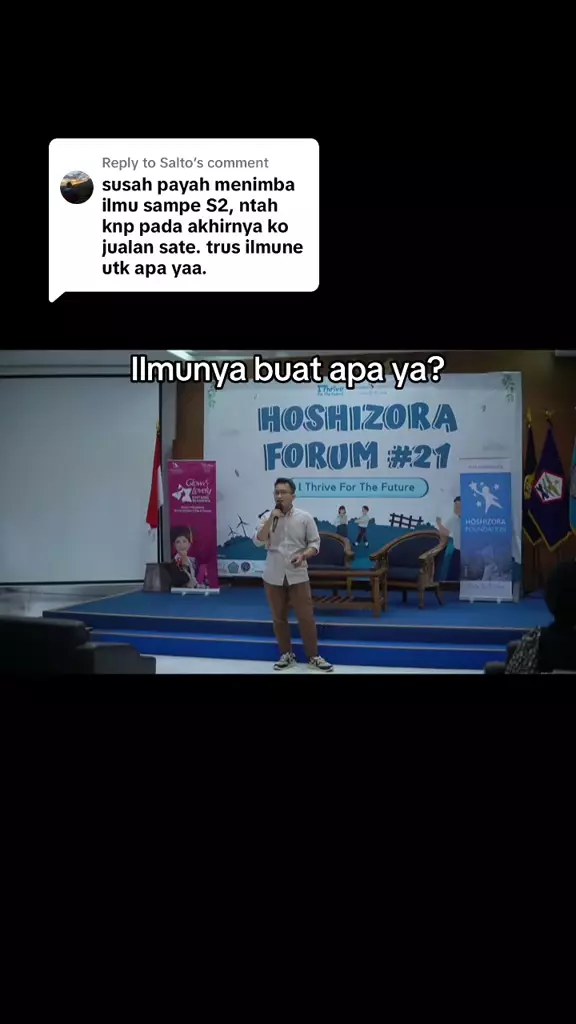 Lulusan S-2 di ITB pilih pulang kampung jualan sate © 2025 TikTok