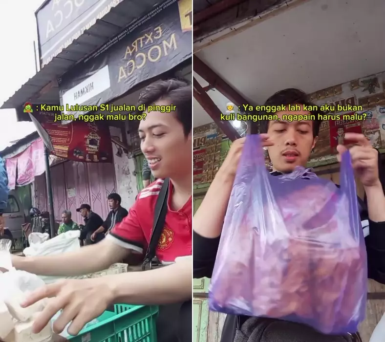 Lulusan S-1 gagal kerja ke luar negeri kini jualan keripik © 2025 TikTok