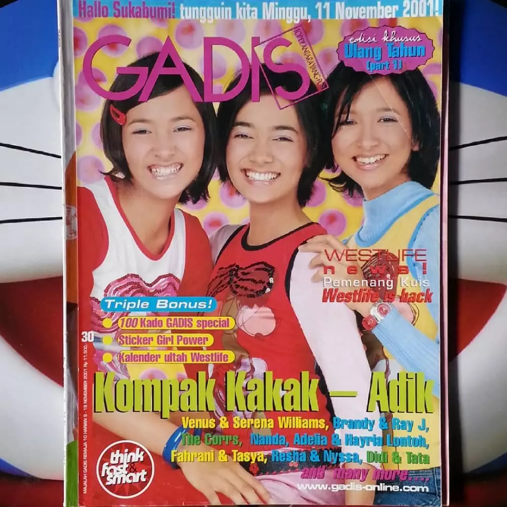 Hayria Lontoh Gadis Sampul 2001 © 2025 brilio.net