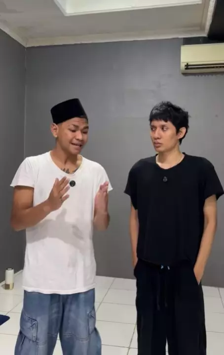 Potret terbaru David Ozora jadi konten kreator © TikTok Potret terbaru David Ozora jadi konten kreator © TikTok