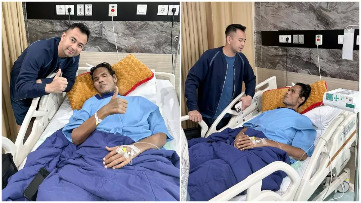 Ditanya alasannya kenapa mau biayai penuh pengobatan Fahmi Bo, jawaban Raffi Ahmad bikin salut