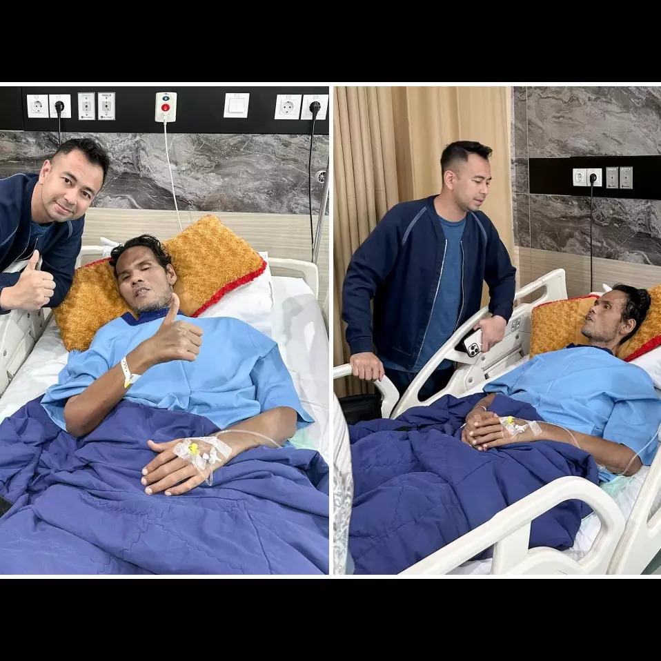 Ditanya alasannya kenapa mau biayai penuh pengobatan Fahmi Bo, jawaban Raffi Ahmad bikin salut