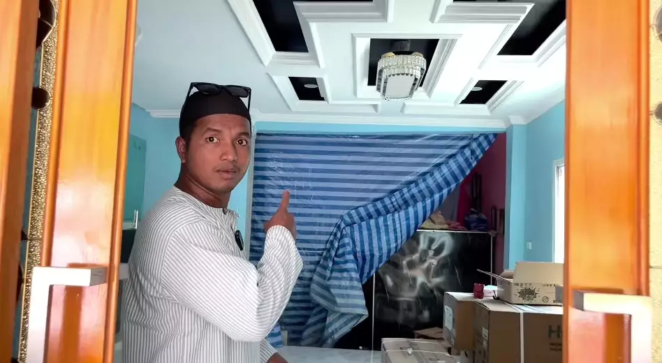 progres rumah baru Jirayut © YouTube