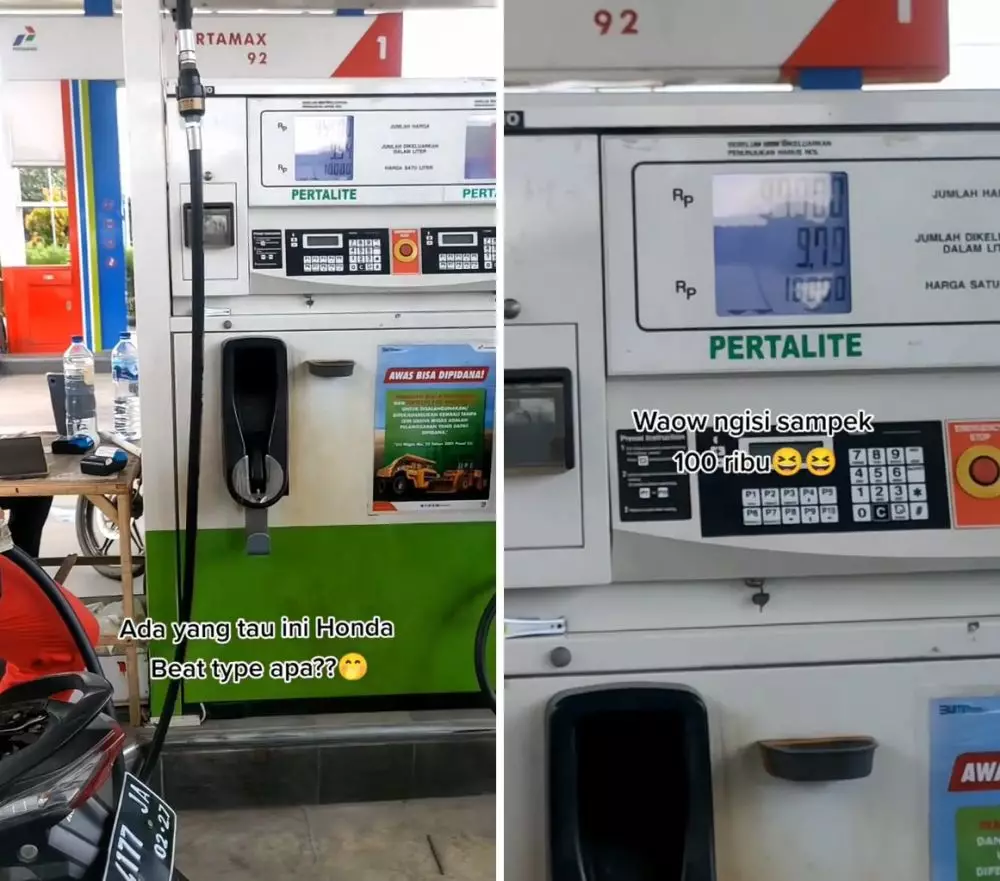 motor matic dua tangki © TikTok motor matic dua tangki © TikTok