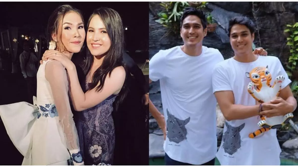 Kompaknya bikin gemas, begini potret lawas 8 pasangan seleb kembar