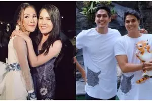 Kompaknya bikin gemas, begini potret lawas 8 pasangan seleb kembar