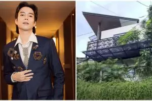 9 Potret rumah Vidi Aldiano ini meski di lahan sempit tapi kesannya lega, buka pintu langsung dapur