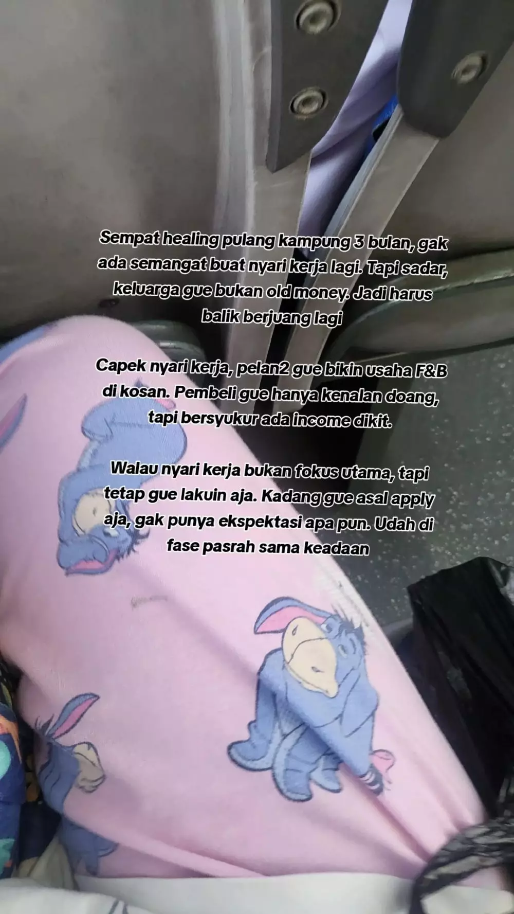 wanita susah cari kerja sampai turunkan standar © TikTok