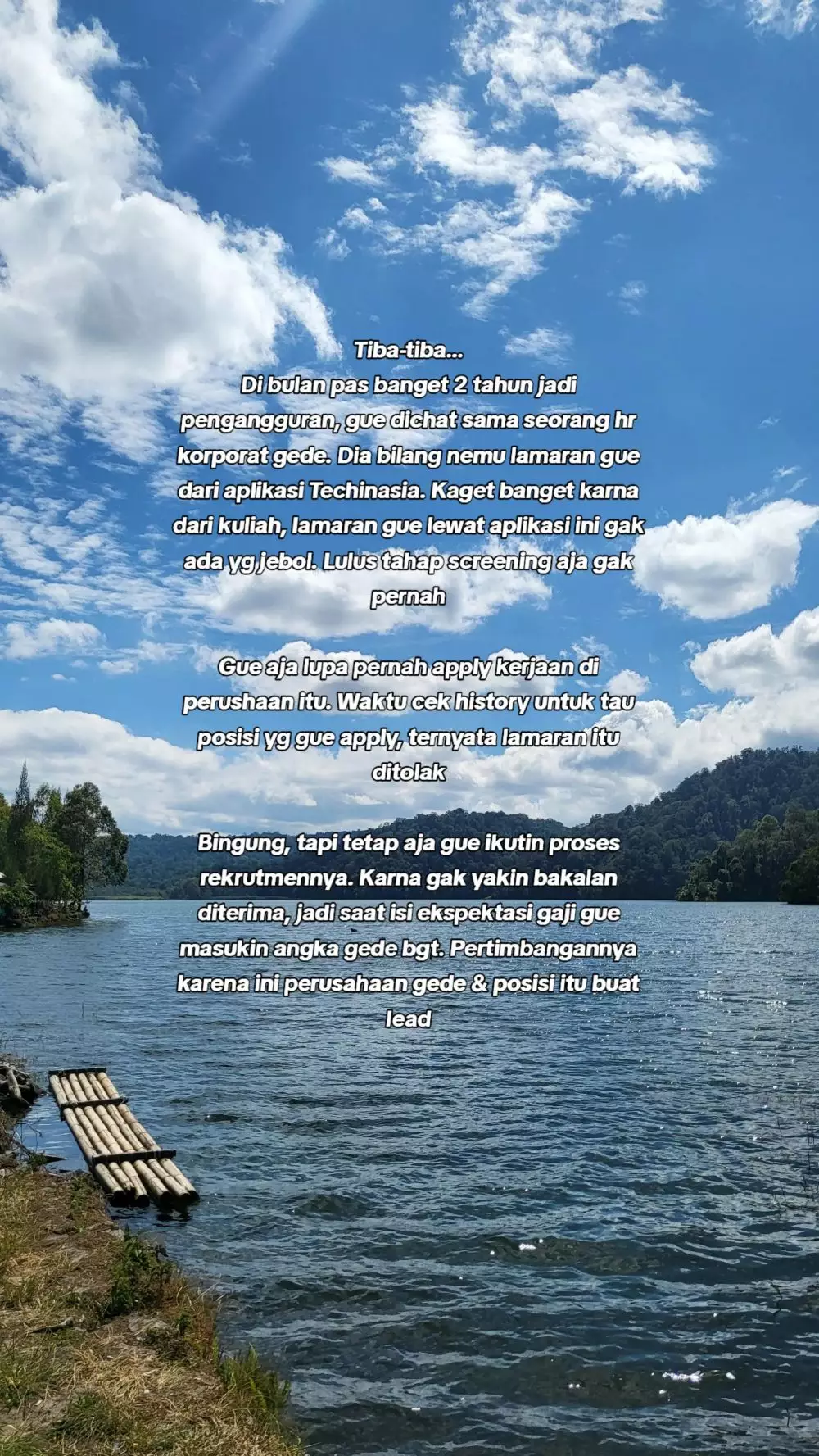 wanita susah cari kerja sampai turunkan standar © TikTok