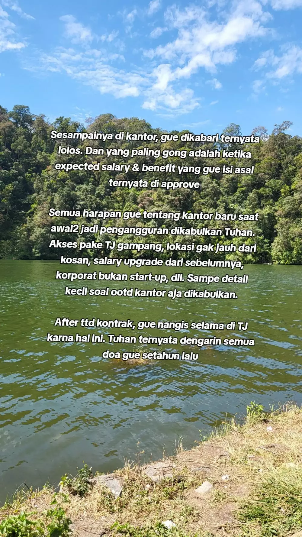 wanita susah cari kerja sampai turunkan standar © TikTok