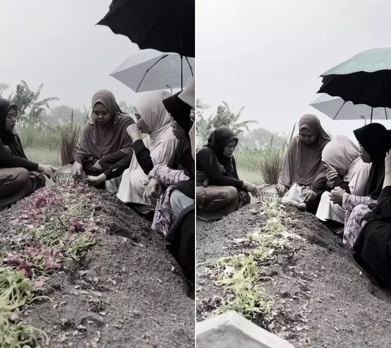 Pengantin pria di Kediri meninggal usai akad © 2025 TikTok Pengantin pria di Kediri meninggal usai akad © 2025 TikTok