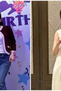 Meski baru lima hari melahirkan, Moka Fang terlihat begitu segar dan bugar. Bahkan tubuhnya tampak singset.