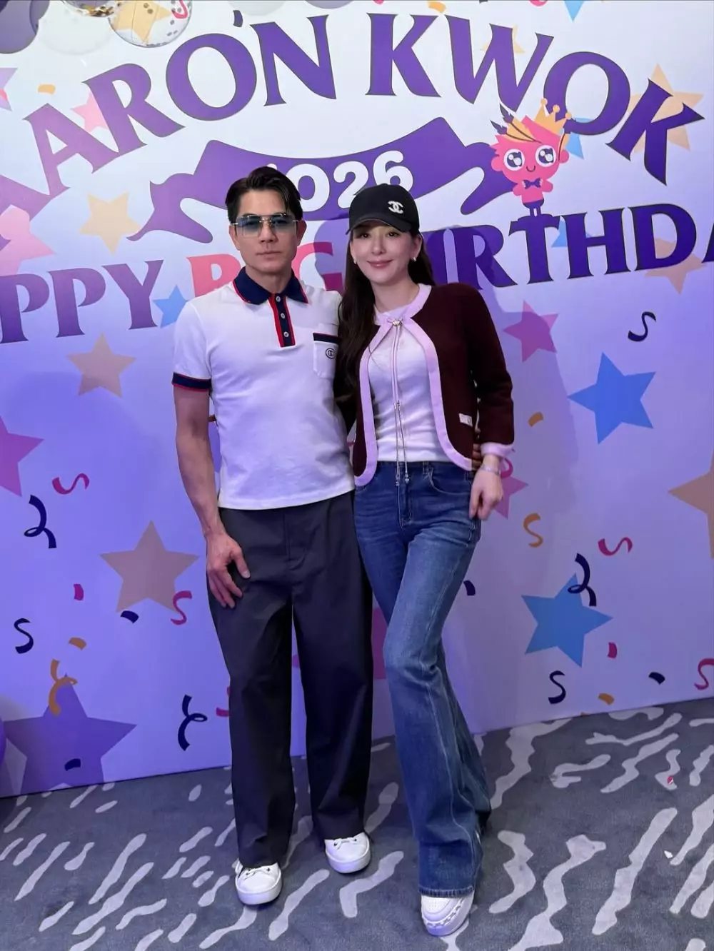 Istri Aaron Kwok melahirkan tetap singset © 2025 Instagram