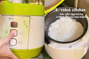 Rice cooker jadul sering bikin nasi kering atau cepat basi? Pakai 3 trik ini biar lebih berkualitas