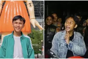 7 Momen Fajar Sadboy kena 'tilang' polisi gegara tak pakai helm, ekspresinya bikin ngakak
