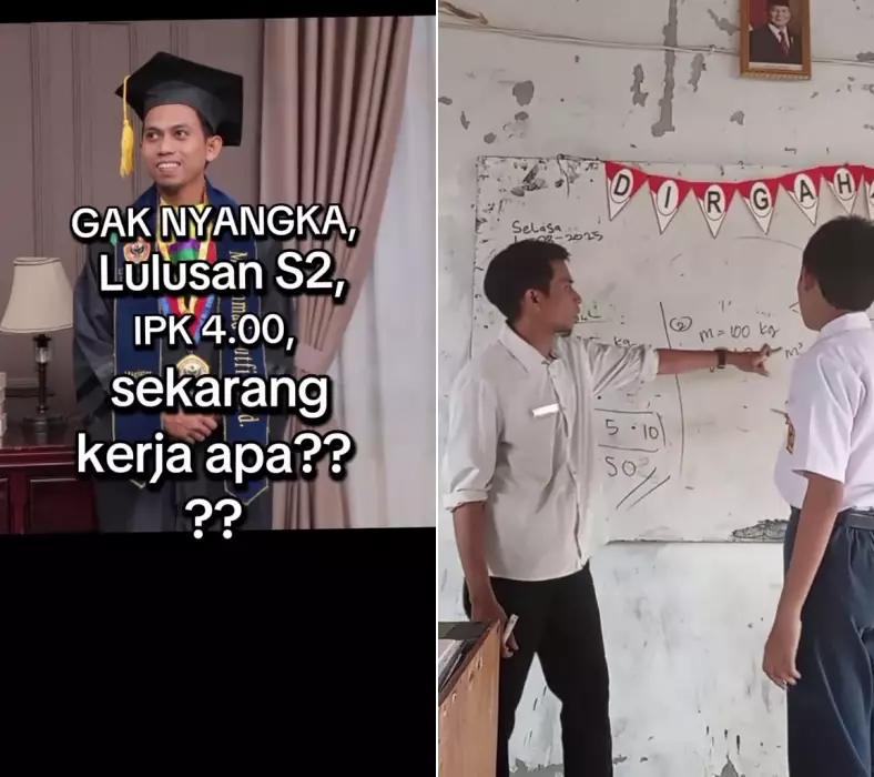 Lulus S-2 IPK Cumlaude malam jualan martabak © 2025 TikTok Lulus S-2 IPK Cumlaude malam jualan martabak © 2025 TikTok