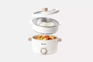 9 Panci listrik portable harga di bawah Rp300 ribu, hemat listrik dan masak jadi super cepat