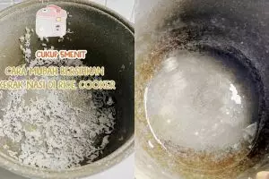 Bisa merusak lapisan antilengket, ini cara bersihkan kerak nasi biar hilang tanpa bekas dalam 5 menit 