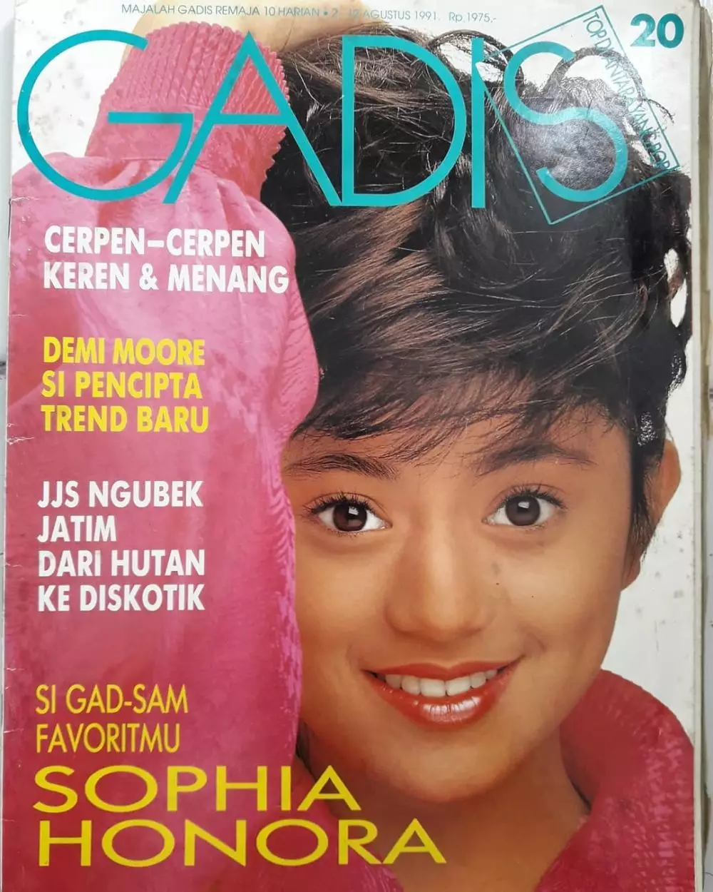 Sophia Honora finalis Gadis Sampul © 2025 brilio.net