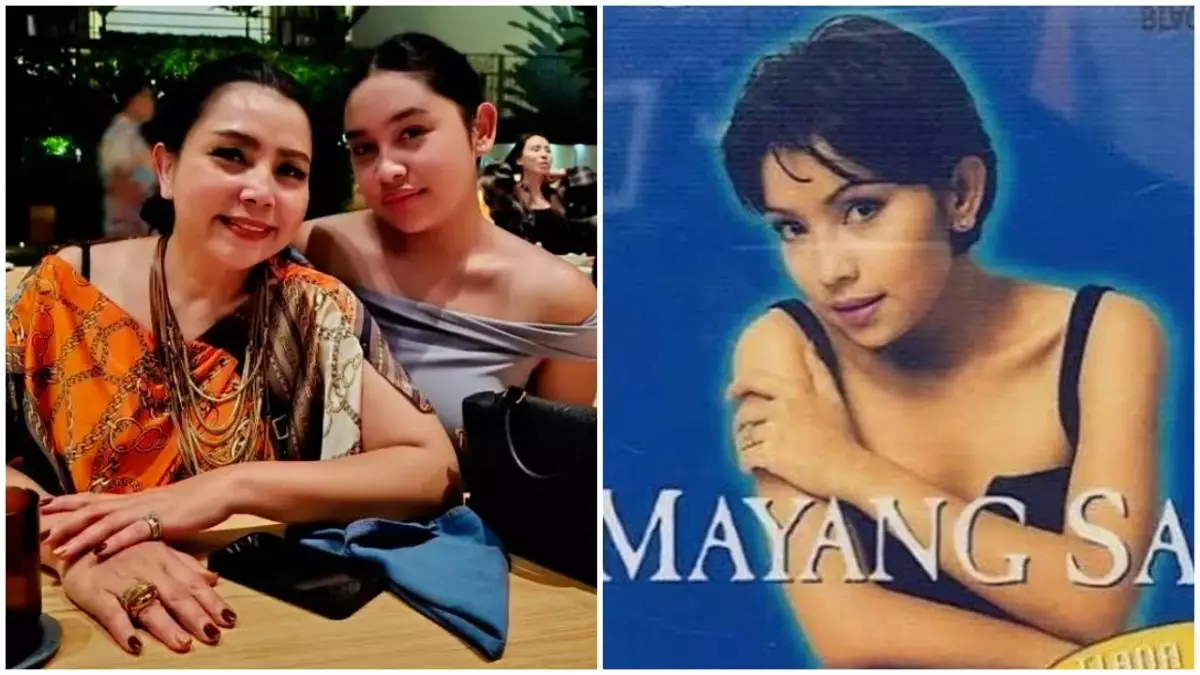 Khirani tiru gaya Mayangsari saat muda, potretnya bagai pinang dibelah dua dengan sang ibu