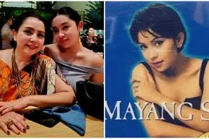 Khirani tiru gaya Mayangsari saat muda, potretnya bagai pinang dibelah dua dengan sang ibu