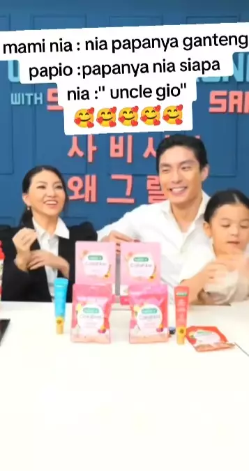 Thania putri Sarwendah ditanya soal papahnya © TikTok Thania putri Sarwendah ditanya soal papahnya © TikTok