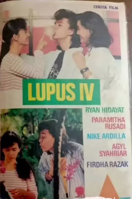 Sahabat Nike Ardilla dan Ryan Hidayat di film Lupus © berbagai sumber Sahabat Nike Ardilla dan Ryan Hidayat di film Lupus © berbagai sumber