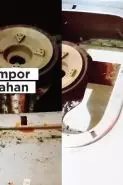 Rahasia kompor gas selalu awet bersih dan tak berkarat hingga tahunan, cukup pakai 2 bahan dapur ini