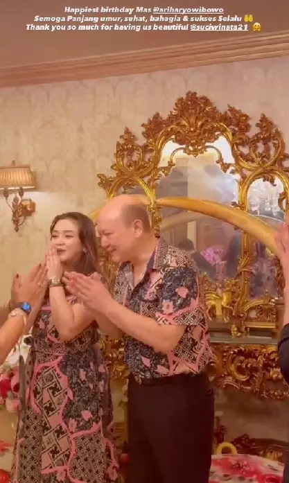 perayaan ultah Ari Sigit ke 55 © Instagram perayaan ultah Ari Sigit ke 55 © Instagram