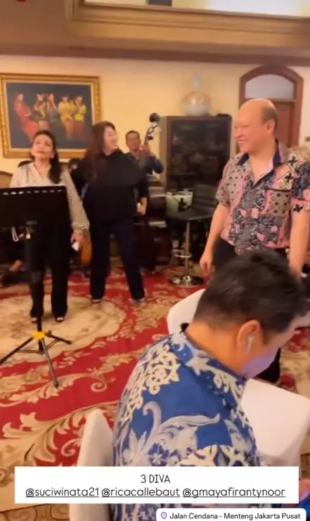 perayaan ultah Ari Sigit ke 55 © Instagram perayaan ultah Ari Sigit ke 55 © Instagram