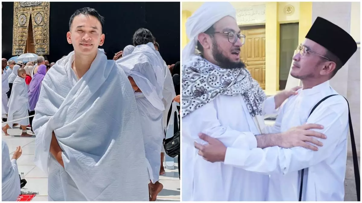 Beruntungnya Ruben Onsu, dua kali umrah kini diundang putra ulama besar Mekkah, ini 5 potretnya